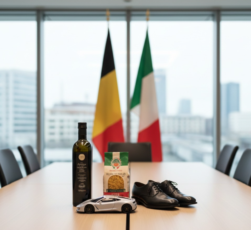 Made in Italy Thrives in Belgium: Exports Grow by 8.8%