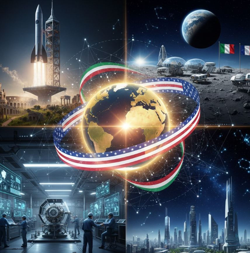 New Frontiers for the Space Economy and Industrial Collaborations