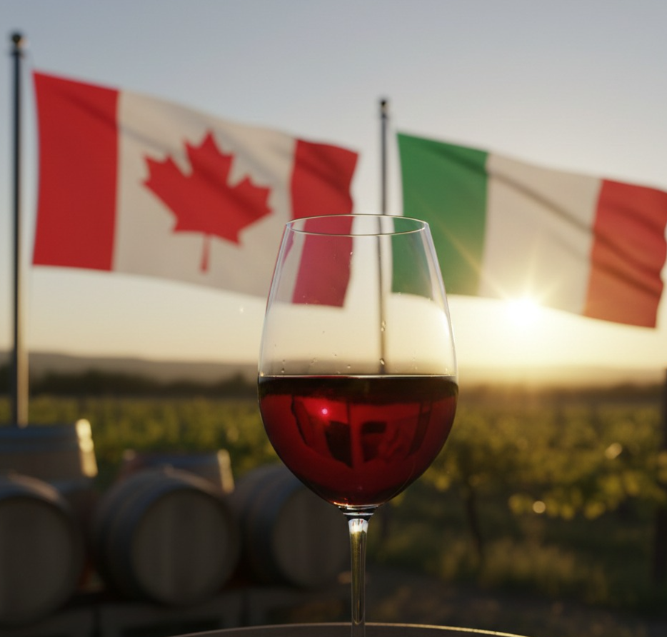 Canada Market: Made in Italy Overtakes the USA in the Wine Sector