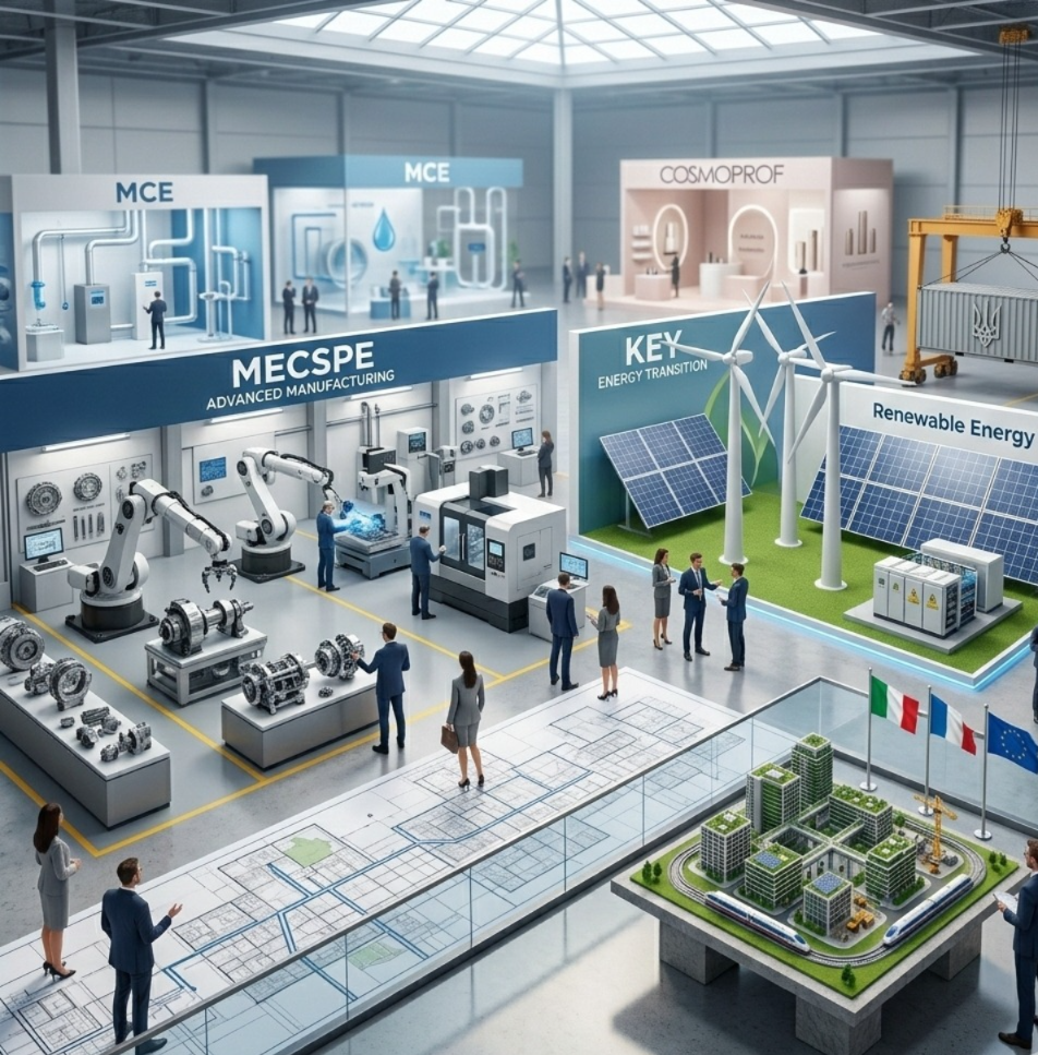 Italian Trade Fairs in March Open Doors to Foreign Buyers